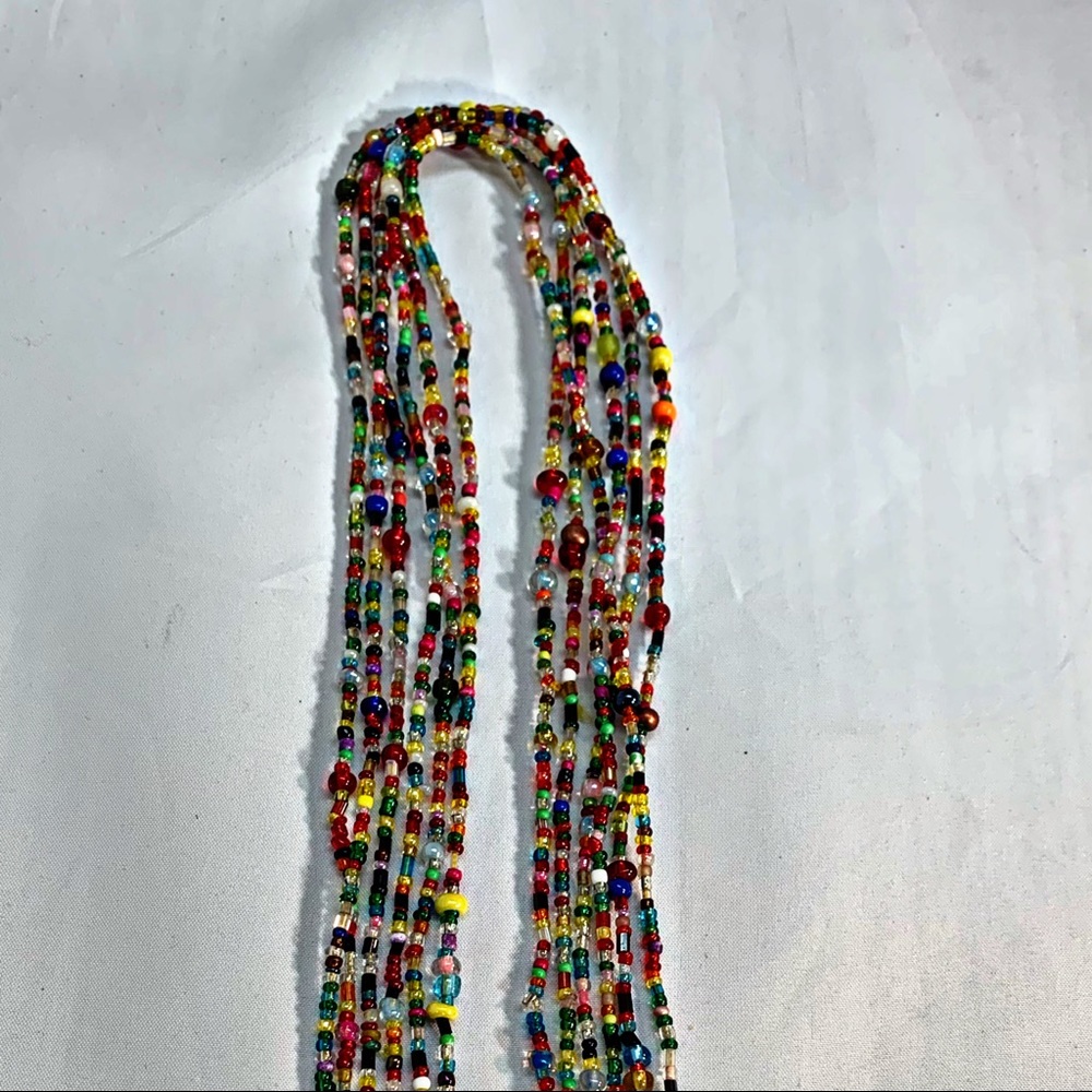 Colorful Multi-Beaded Necklace from Mexico